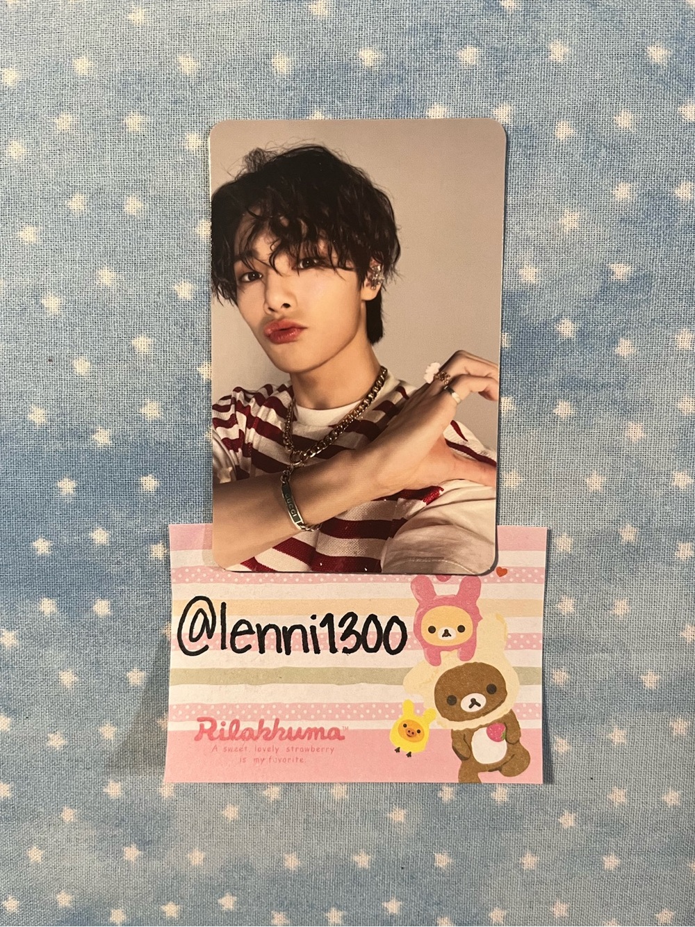 [I.N] [HEART VER.] Stray Kids MINI ALBUM-MAXIDENT-Offical Kpop Photocard